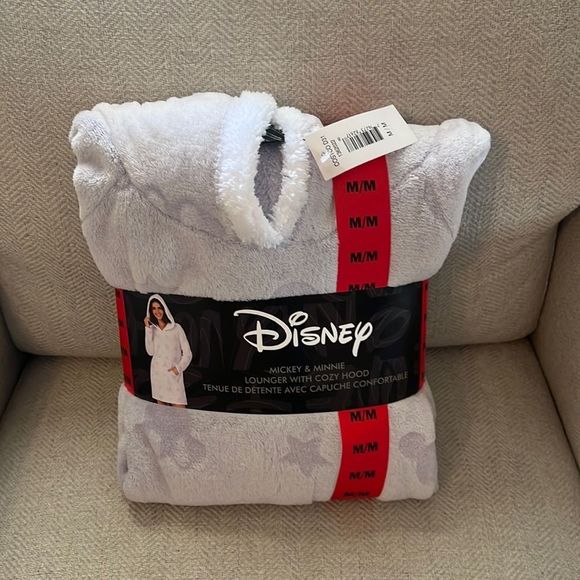 Disney Mickey & Minnie Lounger with Cozy
Hood / Purple M- new with tags - Picture 1 of 3